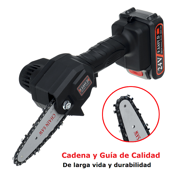 Mini Motosierra Recargable de 24V!