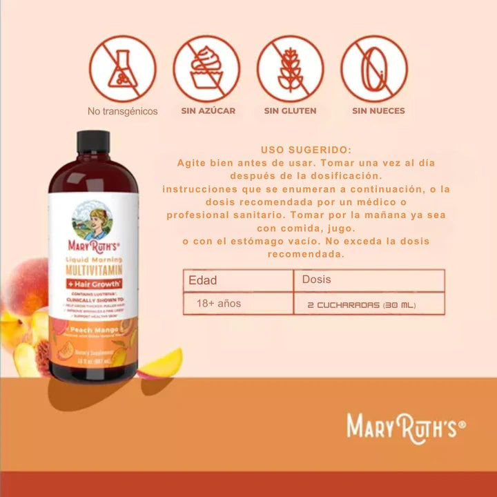 Combo MaryRuths Multivitaminico