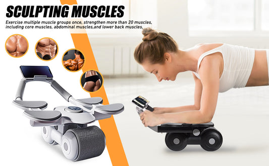 Rodillo Para Abdominales Con Reposabrazo