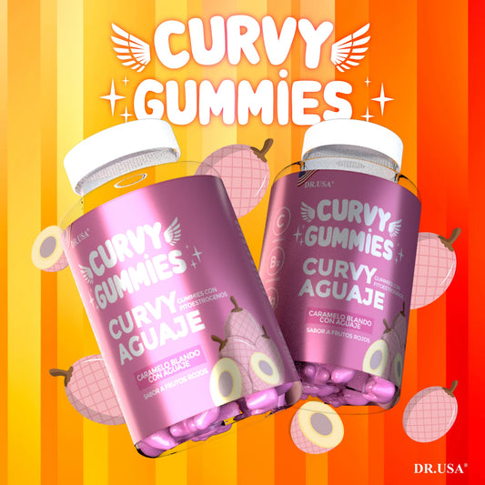 ¡Curvy Gummies! Femenina, Curvilínea, Segura, Radiante